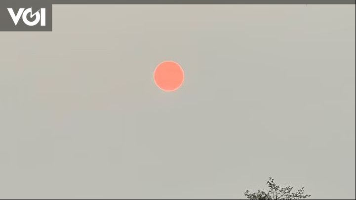 Wildfires in Canada are turning the sun bright red, here's the reason