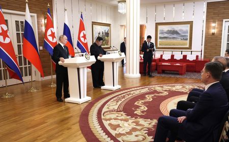 Kim Jong-un Bilang Perjanjian Korea Utara-Rusia akan Membantu Menjaga Perdamaian dan Stabilitas Kawasan