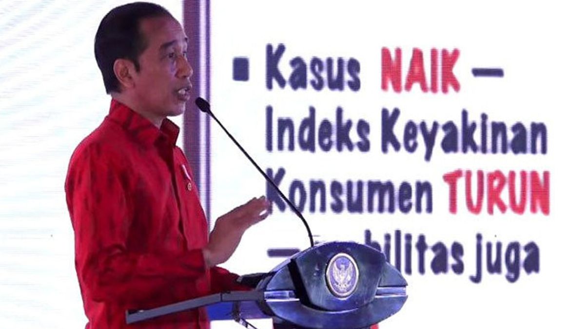 COVID-19 يذهب مجنون، جوكوي لا يزال متفائلا بأن الاقتصاد الإندونيسي سوف ينمو بنسبة 7 في المئة في الربع الثاني من عام 2021