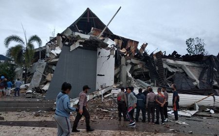 153 Unit Gedung Sekolah di Mamuju Sulbar Rusak Akibat Gempa Bumi, Paling Banyak Sekolah SD