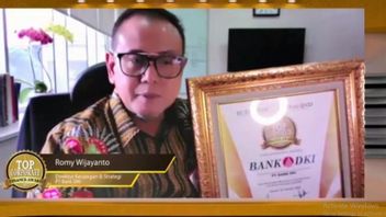 Bank DKI Raih Penghargaan Top Corporate Finance Award