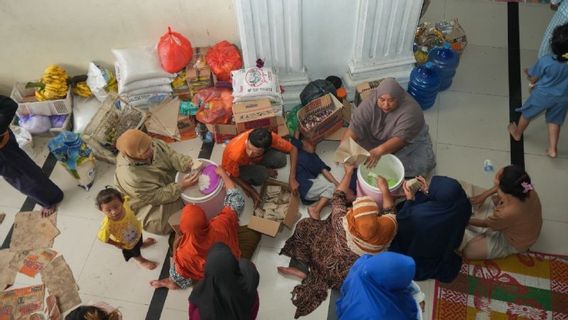 Pusdalops: 4,843 Disaster Victims in North Sumatra Still Displaced
