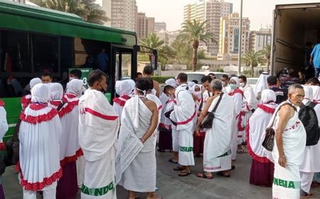 Tiba di Makkah, Jemaah Haji Gelombang II Langsung Umrah Wajib di Masjidil Haram