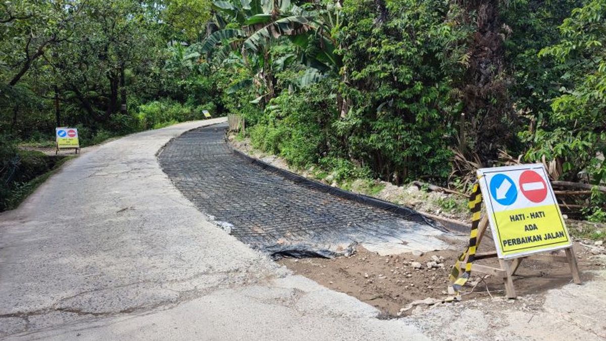 Santang Makassar Road Which Was Damaged Tolls Dibeton, PUTR Service Closes Access 8-9 October