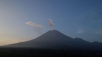 Gunung Semeru Erupsi Dua Kali, Kolom Abu Capai 1 Kilometer