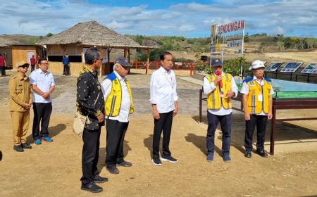 Tinjau Bendungan Mbay, Jokowi Harap Bisa Tingkatkan Produksi Beras di Nagekeo NTT