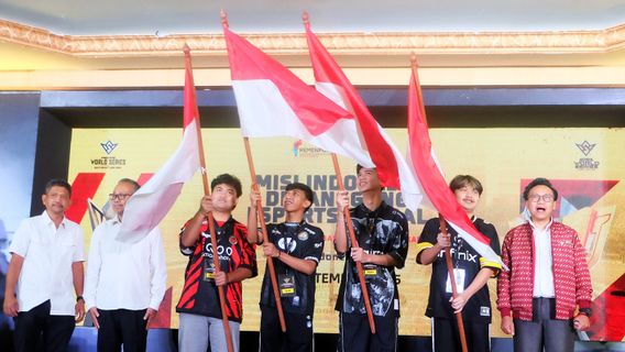 Kemenpora dan PB ESI Lepas Tim Indonesia ke Grand Finals FFWS SEA 2025 Fall di Thailand