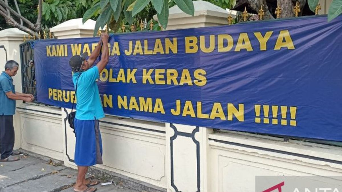 Socialization From The Central Jakarta City Government Regarding The Change Of Street Names When Residents Protest, But Why Is It Closed?