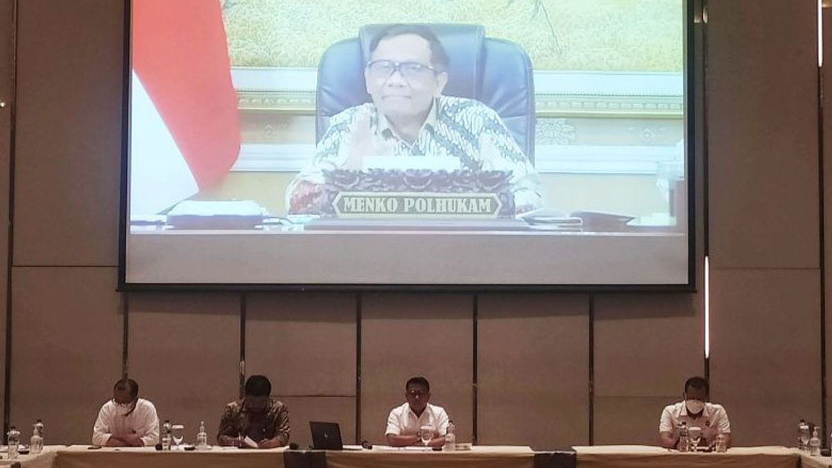 Coordinating Minister For Politics, Law And Security Affirms KKB In Papua The Enemy Of The People