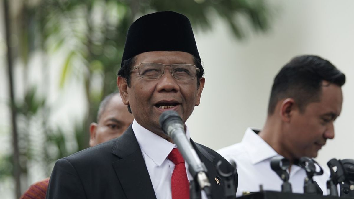 Mahfud MD Minta MK Usut Penyebar Informasi Putusan Sistem Pemilu Tertutup