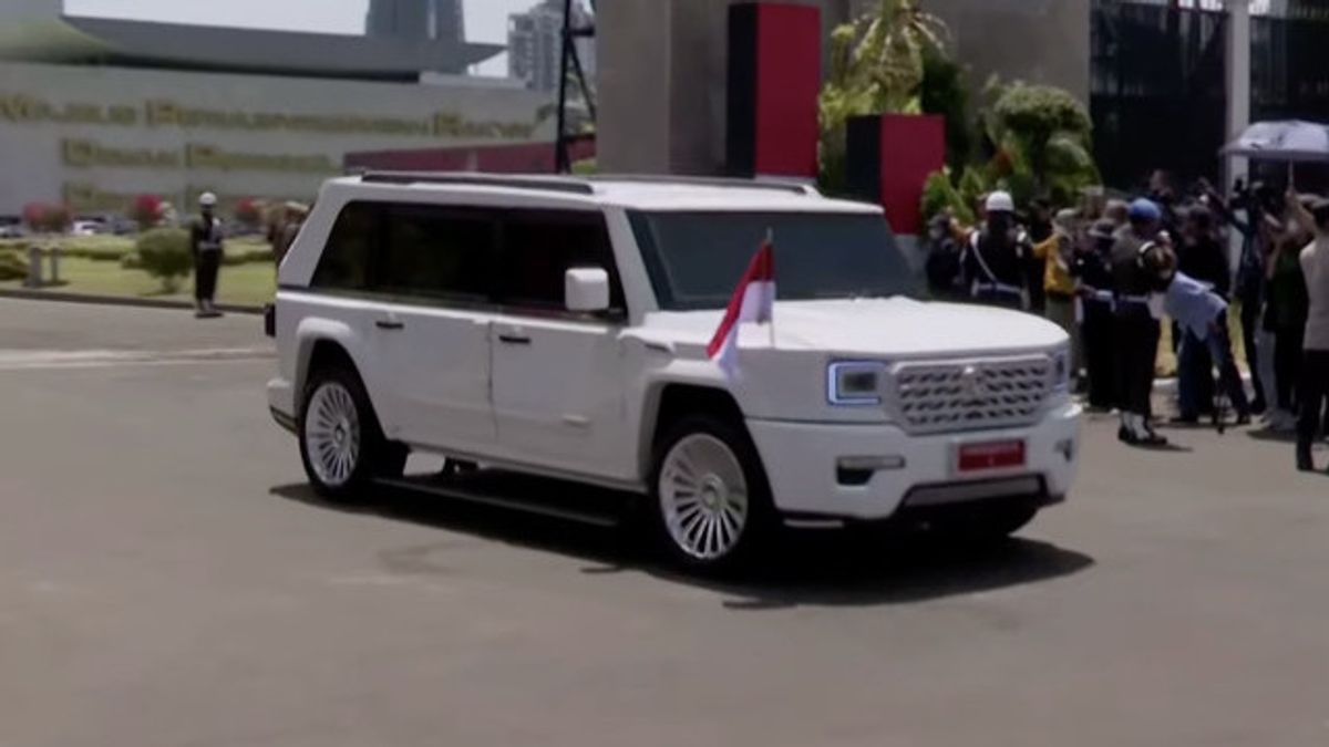 Introducing, This Is A 'Maung Garuda' Car Used By Prabowo After Being Officially Inaugurated As President Of The Republic Of Indonesia