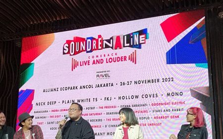 Line Up Penampil Soundrenaline 2022, Kembalinya 'Lebaran' Musisi Indonesia