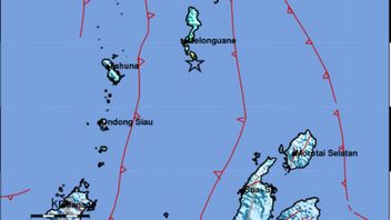 Le Nord De Sulawesi A été Secoué Par Un Tremblement De Terre D’une Magnitude De 6,1, Le Centre Est à Melonguane