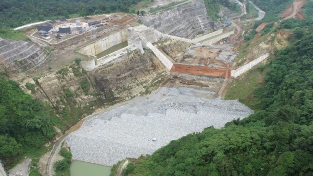 PUPR的预算量为1.65万亿印尼盾:2024年拉蓬北苏门答腊Lau Simeme大坝的建设