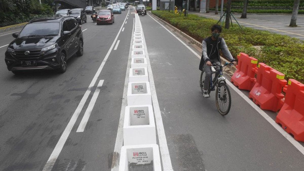 DKI州政府セトップ自転車レーン開発、LBH:持続可能な都市開発目標を破る