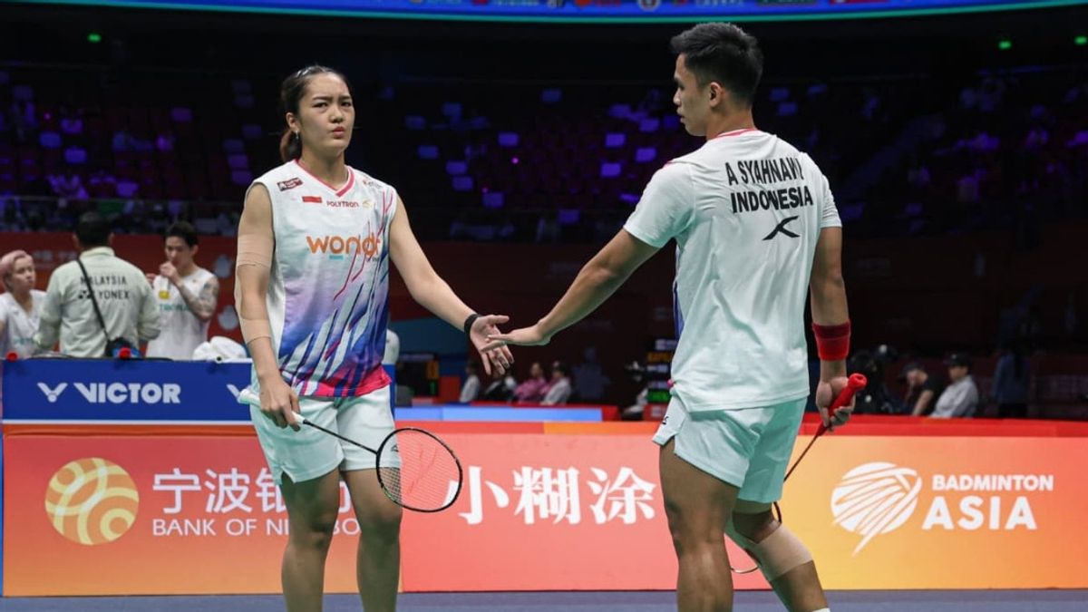 バック2026インドネシアの混合ダブルスは終了