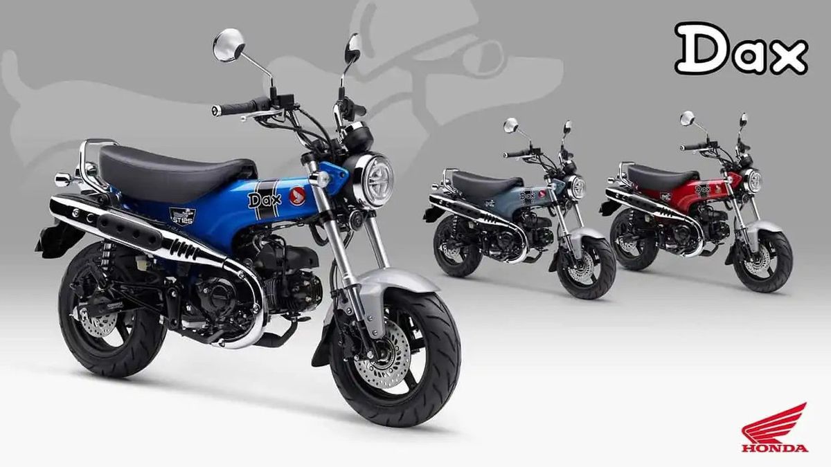 Honda Dax Has A New Color For European Markets, Similar To Tamiya Special Edition In Thailand
