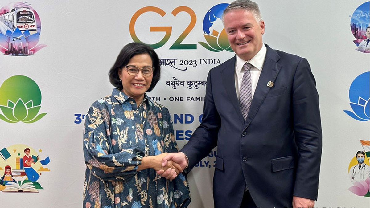 RI-OECD Makin Mesra, Sri Mulyani Temui Langsung Sekjennya di G20 India