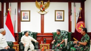 Menhan Prabowo dan KSAL Bahas Penguatan Matra Laut