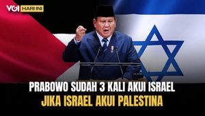 VOI Hari Ini: Polemik Pernyataan Presiden Prabowo Akui Israel Bila Israel Akui Palestina di Sidang PBB 