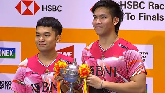 Jokowi Said That The Badminton Players Leo And Daniel Rose The Sodium Champion Of Thailand Masters 2023