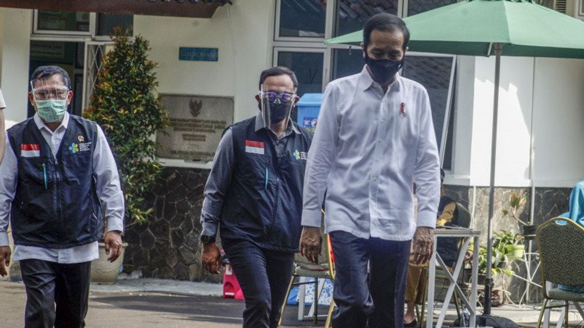 President Jokowi Underwent Covid-19 Vaccination On January 13