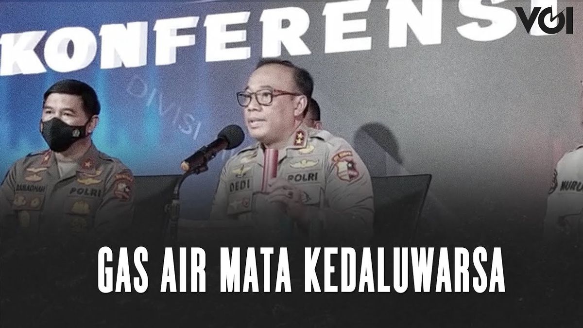 VIDEO: Tragedi Kanjuruhan, Polri Akui Gunakan Gas Air Mata Kedaluwarsa