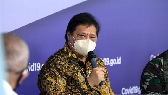 Airlangga: Rp1.2 مليون مساعدة لpkl لا تزال مرحلة الانتهاء