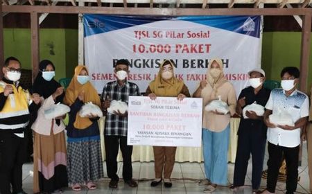 Bantu Pemulihan Ekonomi, Semen Indonesia Bagi-Bagi Sembako ke Beberapa Kabupaten di Tiga Provinsi Rp1,9 Miliar