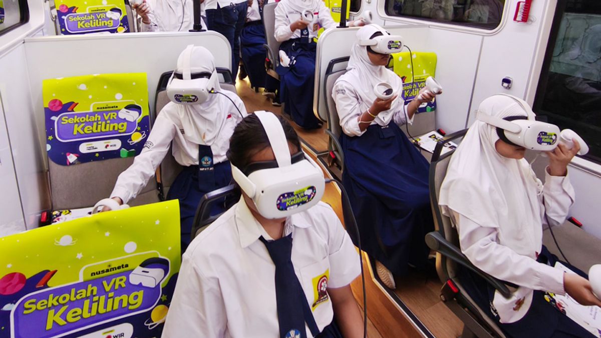 Bus Sekolah VR Pertama di Indonesia Sasar 2 Juta Siswa per Tahun