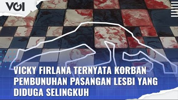 VIDEO: Dalang Pembunuhan Vicky Firlana Ditangkap, Ada Motif Cemburu