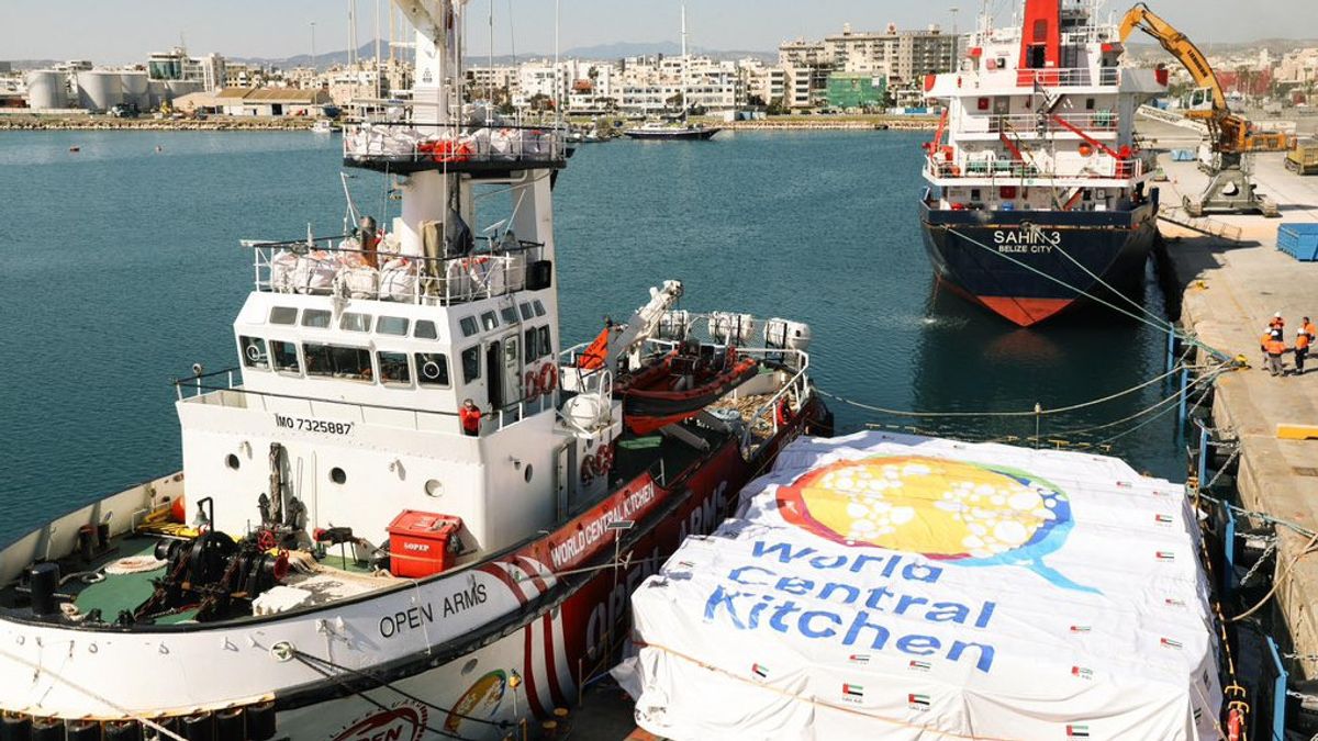 人道主义船准备分发500万包食品,联合国比朗不是陆路援助的替代品