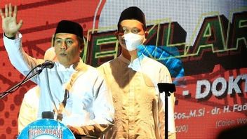 Gaya Dilan Kampanyekan Nomor Urut 3 di Pilkada Makassar Sambil Ingatkan 3M Cegah COVID-19