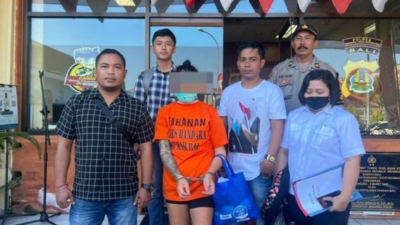 Perempuan Bule Ukraina Curi 3 Koper Penumpang di Bandara Ngurah Rai