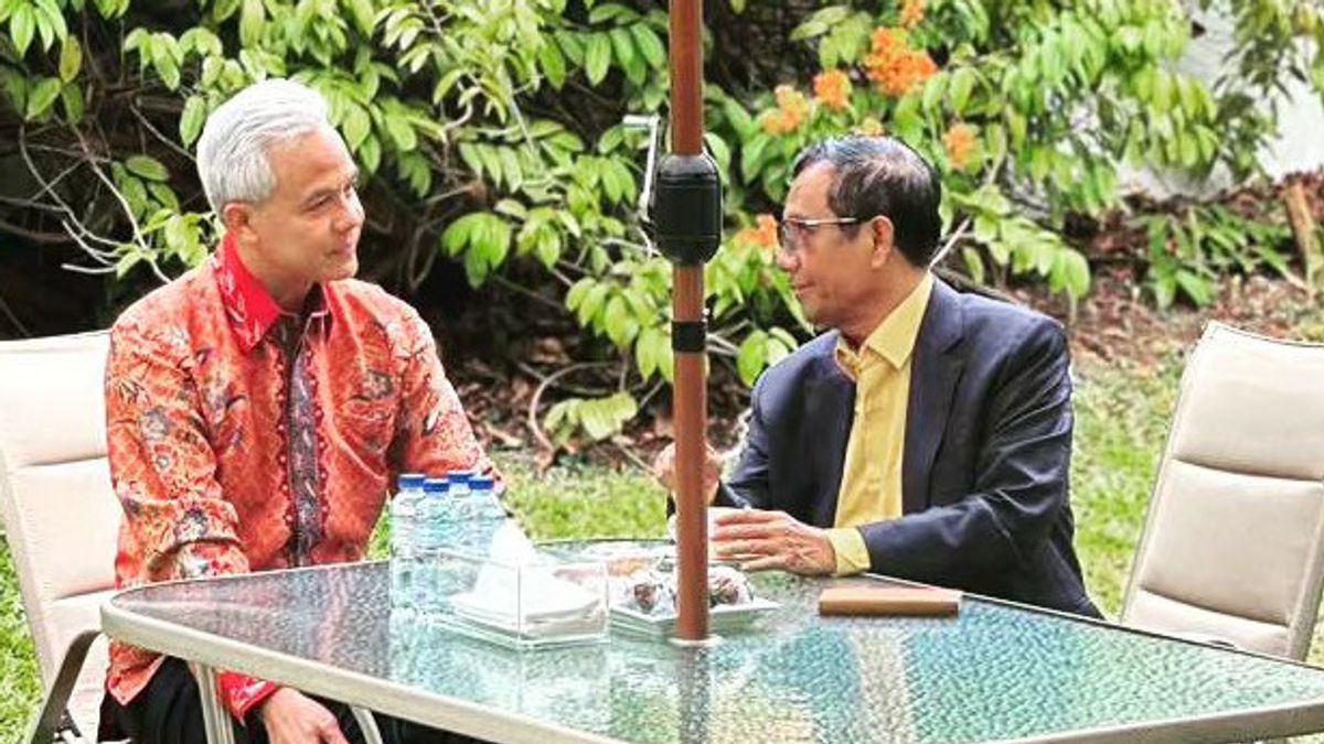 Coffee With Ganjar, Mahfud MD: Nostalgia As Friends