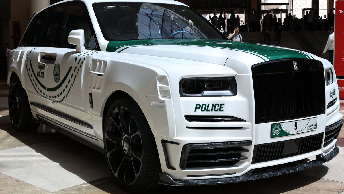 Armada Patroli Supermewah, Rolls-Royce Cullinan Masuk Armada Polisi Dubai