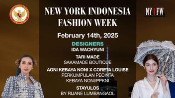 New York Indonesia Fashion Week 2025 Siap Digelar dengan Tema Cinta Kebaya Indonesia