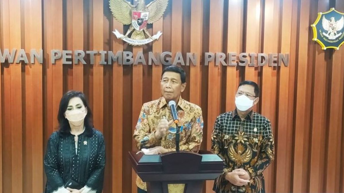 Chairman Of Wantimpres Wiranto Meets With BEM Nusantara To Discuss Rejection Of Postponing 2024 Elections