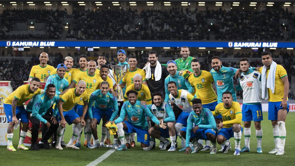 What are the nicknames of the Brazil national team?