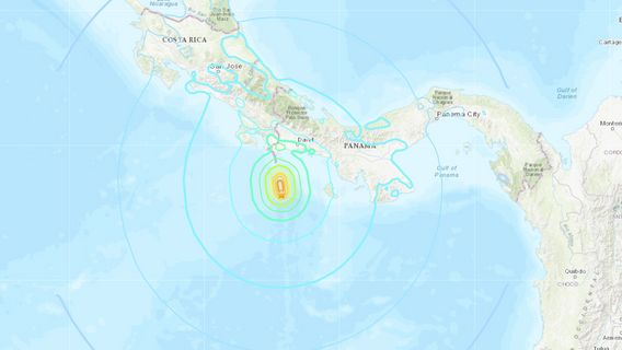 パナマ・コスタリカ国境地震