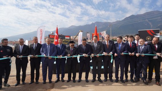 Resmikan Kampung Indonesia di Hatay Turki, Dubes RI: Wujud Persaudaraan dan Solidaritas