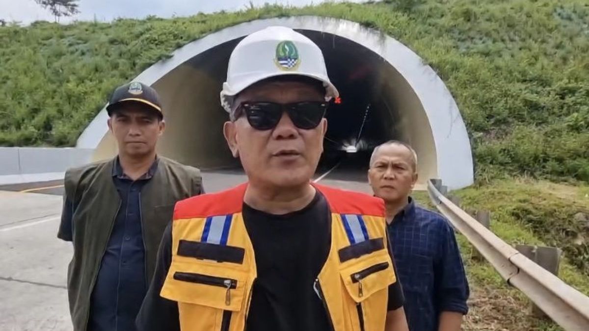After The Earthquake In Sumedang, The Cisumdawu Toll Tunnel Was Declared Safe, Despite The Train
