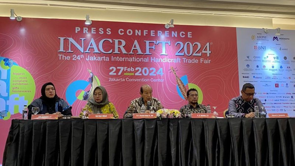 Jokowi Is Scheduled To Attend Inacraft 2024 At JCC, Will Travel To See Exhibition Products