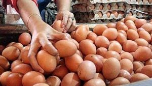 Pedagang Keluhkan Harga Telur Melambung Jelang Pergantian Tahun