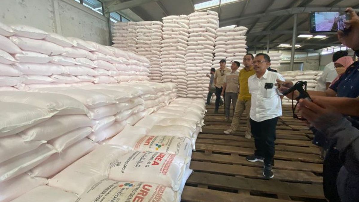 113,856 طن من الأسمدة المدعومة التي أعدتها الأسمدة الإندونيسية لجاوة الغربية - بانتن - DKI جاكرتا