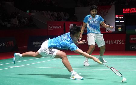 Hasil BWF World Tour Finals 2023: Kalah dari Wakil China, Apriyani/Fadia Tersingkir