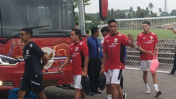 Ahead Of The Krucial Duel Against China, The Indonesian National Team Closes Training In Bali