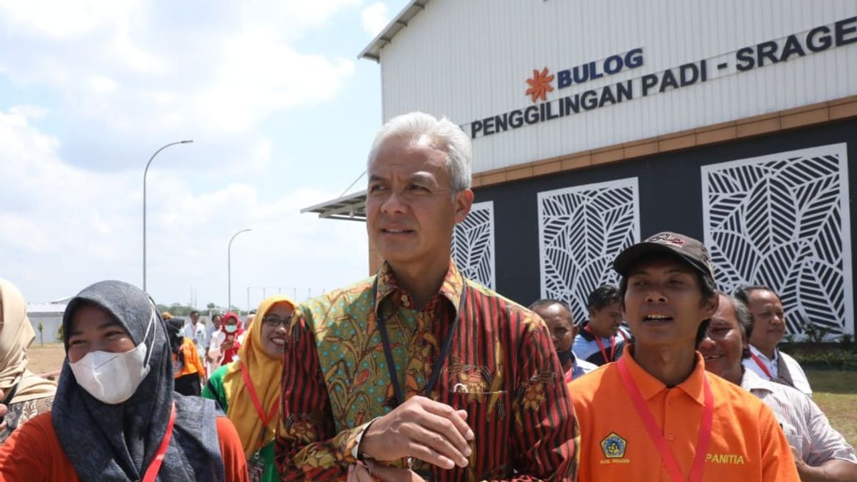 Jokowi Inaugurates Sregen Rice Milling Center, Ganjar: We Need More