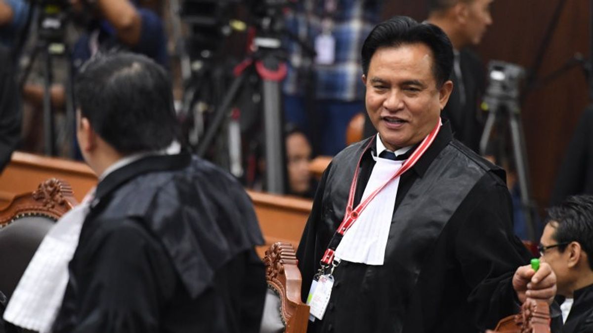 Yusril: The Panel Of Judges At The Central Jakarta District Court Is Wrong To Postpone The 2024 Election