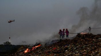 垃圾填埋场火灾导致有毒物质释放